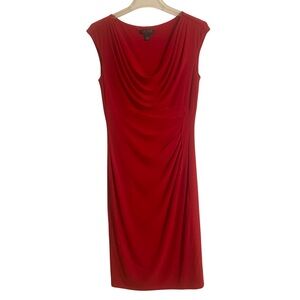 Lauren by Ralph Lauren Red Cocktail Dress - Size 8